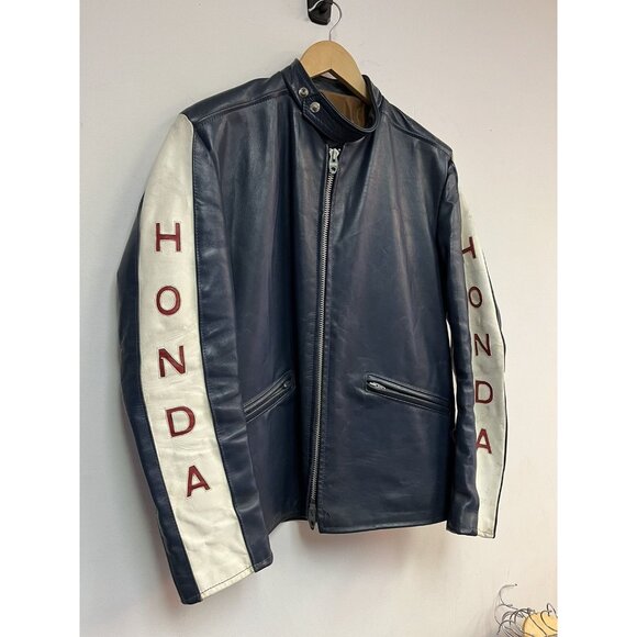70’s Brimaco Honda Leather Jacket - Picture 2 of 6